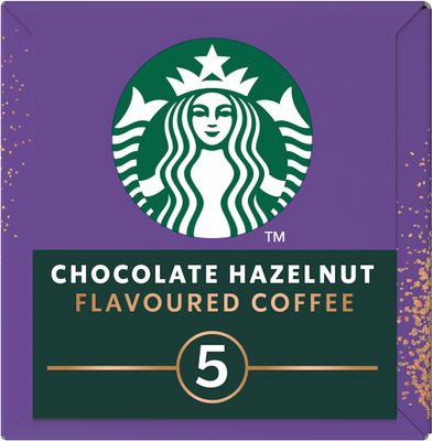 Starbucks ® Chocolate hazelnut Blonde roast kávové kapsle 10 ks