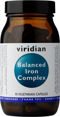 Viridian Balanced Iron Complex 90 kapslí