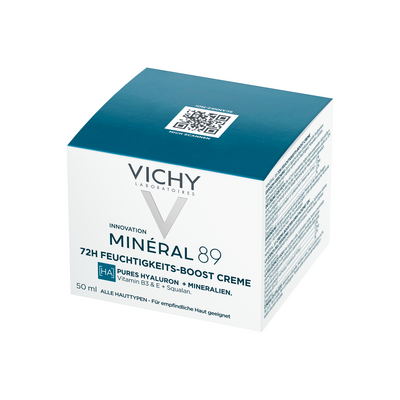 Vichy Minéral 89 72-hodinový krém pro zvýšení hydratace 50 ml