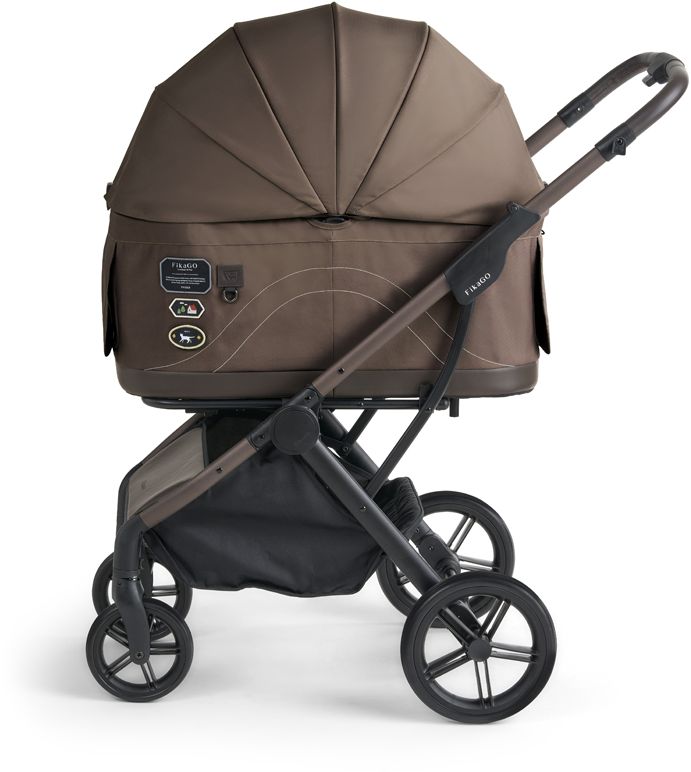 FIKAGO Kočárek Toggle Fika Brown 1 ks