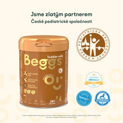 Beggs 4 batolecí mléko 2 x 800 g