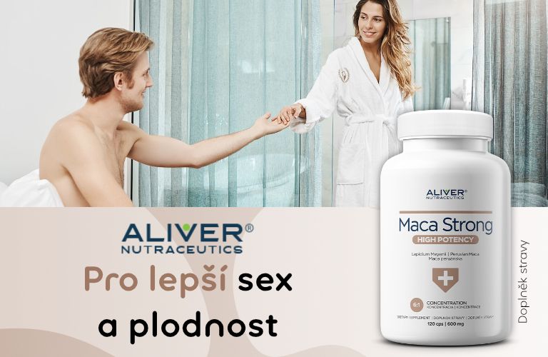 Aliver Nutraceutics Doctor´s 1st. choice Maca strong 120 kapslí