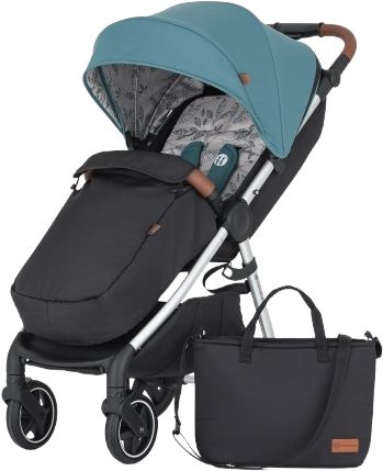 Petite&Mars Kočárek sportovní Royal3 Silver Ocean Blue