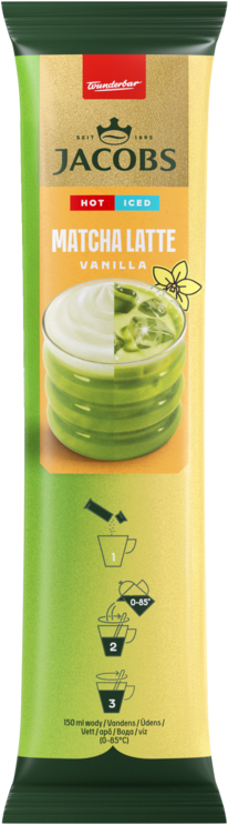Jacobs Matcha Latte Vanilka instantní 8 x 14.5 g