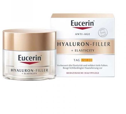Eucerin Hyaluron-Filler+Elasticity bőrtömörséget regeneráló nappali krém SPF30 50 ml