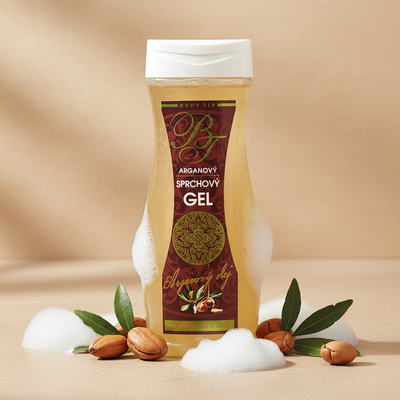 Body Tip Sprchový gel s arganovým olejem 300 ml