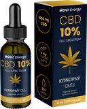 MOVit Energy CBD 10% Full Spectrum Konopný olej 10 ml