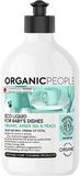 Organic People Eko prostředek na dětské nádobí, zelený čaj a broskev 500 ml