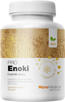 MycoMedica BIO Enoki PRO 90 kapslí
