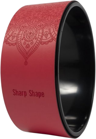 Sharp Shape Yoga wheel Mandala červený
