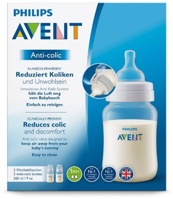 Philips Avent Láhev Anti-colic 260 ml 2 ks
