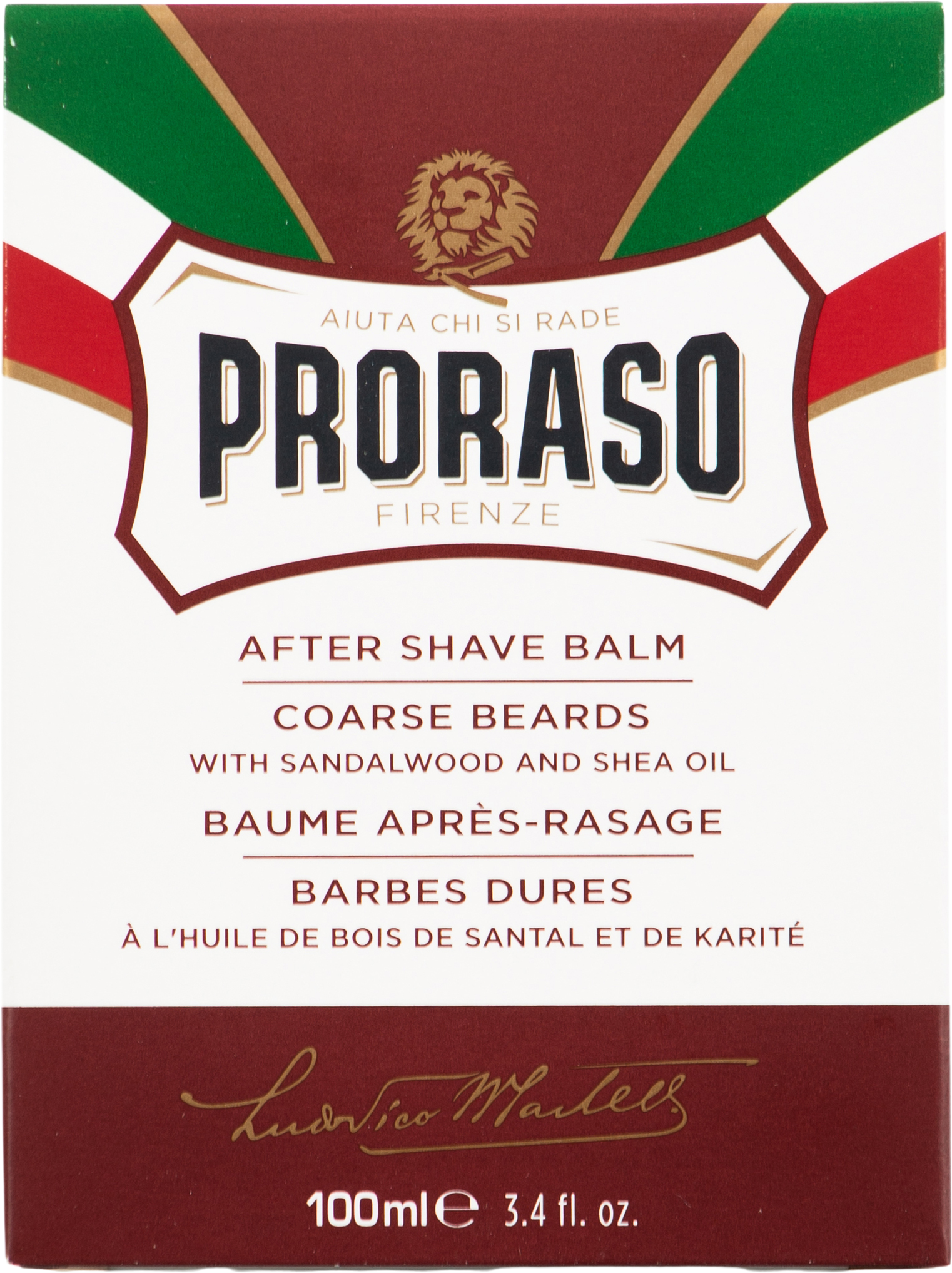 Proraso Vyživující balzám po holení Sandalwood 100 ml