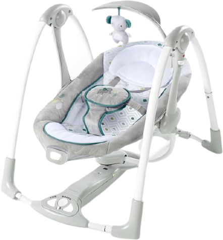 Ingenuity Houpačka konvertibilní vibrující s melodií Nash 2v1 do 9 kg