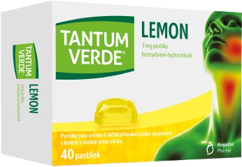 Tantum Verde Lemon 3mg 40 pastilek