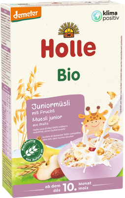 Holle bio Junior müsli s ovocem 250 g