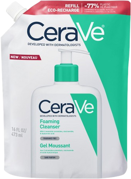 CeraVe Čistící pěnící gel náplň 473 ml