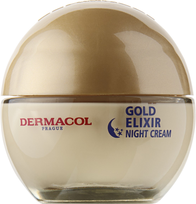 Dermacol Gold Elixir omlazující kaviárový noční krém 50 ml