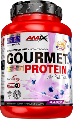 Amix Gourmet Protein Borůvka-jogurt 1000 g