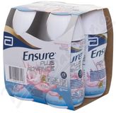Ensure Plus Advance jahodová příchuť 4 x 220 ml