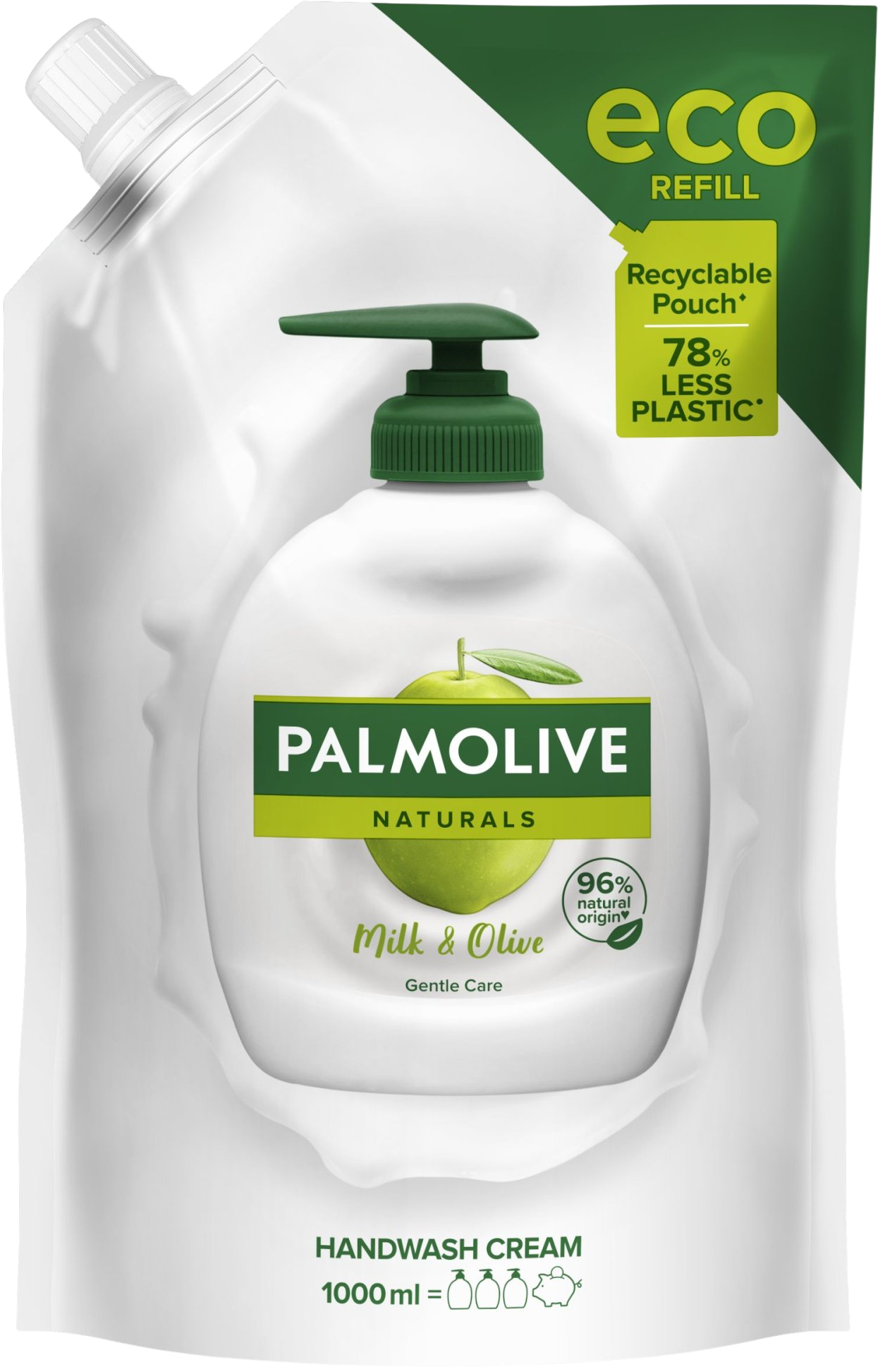 Palmolive Naturals Olive Milk tekuté mýdlo náhradní náplň 1000 ml