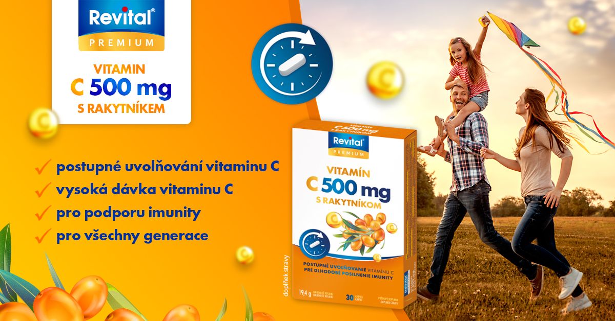 Revital Vitamin C, vitamin C, posílení imunity