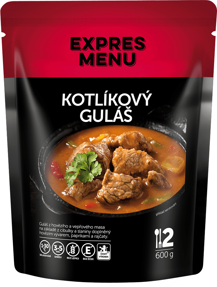 EXPRES MENU Kotlíkový guláš 2 porce 600 g