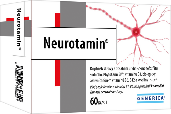Generica Neurotamin® 60 kapslí