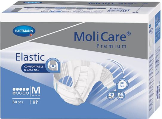 Hartmann MoliCare Elastic M 6 kapek 30 ks