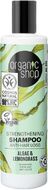 Organic Shop Posilující šampon proti vypadávání vlasů Řasy a citronová tráva 280 ml