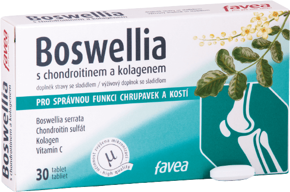 Favea Boswellia s kolagenem 30 tablet