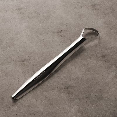 Be Lucent Beam Tongue Scraper, silver