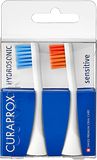 Curaprox Náhradní hlavice hydrosonického kartáčku sensitive modrá/oranžová 2 ks