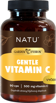 Natu Garden Fusion. Vitamin C 500 mg pro imunitu 90 kapslí