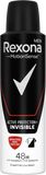 Rexona Men Active Protection + Invisible Antiperspirant sprej 150 ml
