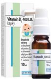 Generica Vitamin D3 400 I.U. kapky 10 ml