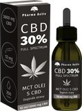 Pharma Activ CBD 30% MCT olej s CBD 3000mg, 10 ml