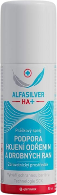 Alfasilver HA+ práškový sprej 50 ml