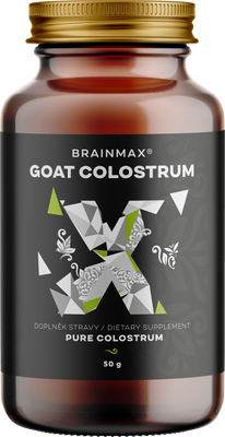 BrainMax Kozí kolostrum v prášku 50 g