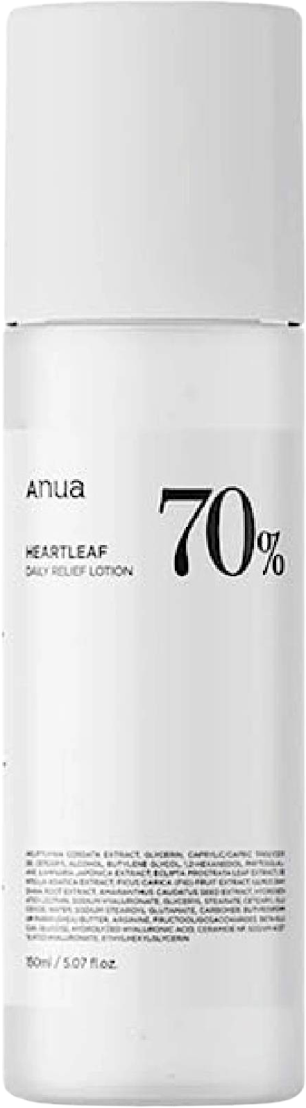 Anua Heartleaf 70% Daily Lotion Zklidňující a hydratační emulze na obličej 200 ml