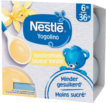 Nestlé Yogolino Mléčný dezert s příchutí vanilky 4 x 100 g