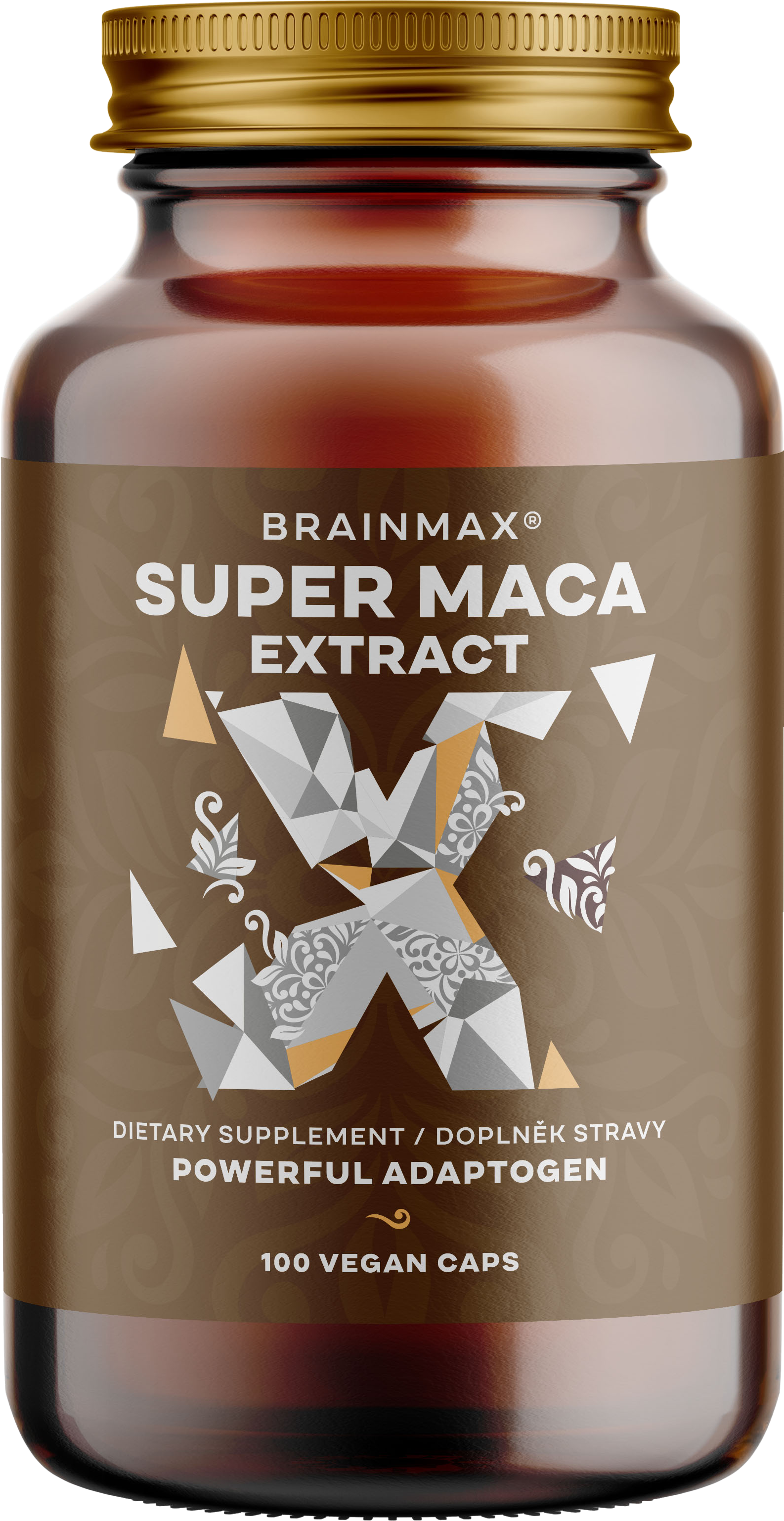 BrainMax Super Maca extrakt 100 kapslí