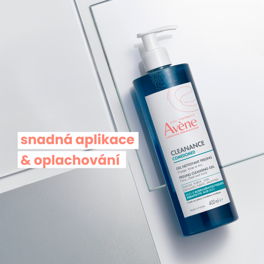 Avène Cleanance ComedoMed Peelingový čistící gel 400 ml