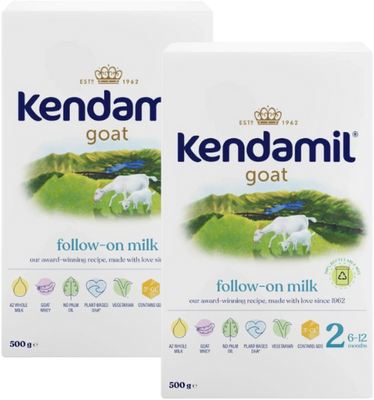 Kendamil Kozí 2 pokračovací mléko 2 x 500 g