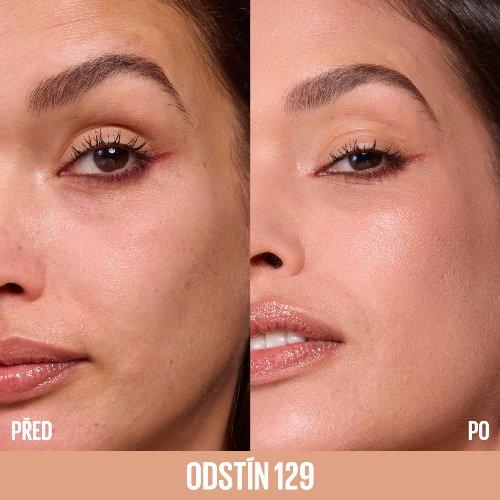 Maybelline Lifter Foundation 129, rozjasňující make-up Plump & Glow 30 ml