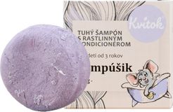 Kvitok Dětský tuhý šampon s kondicionérem Šampónek 25 g