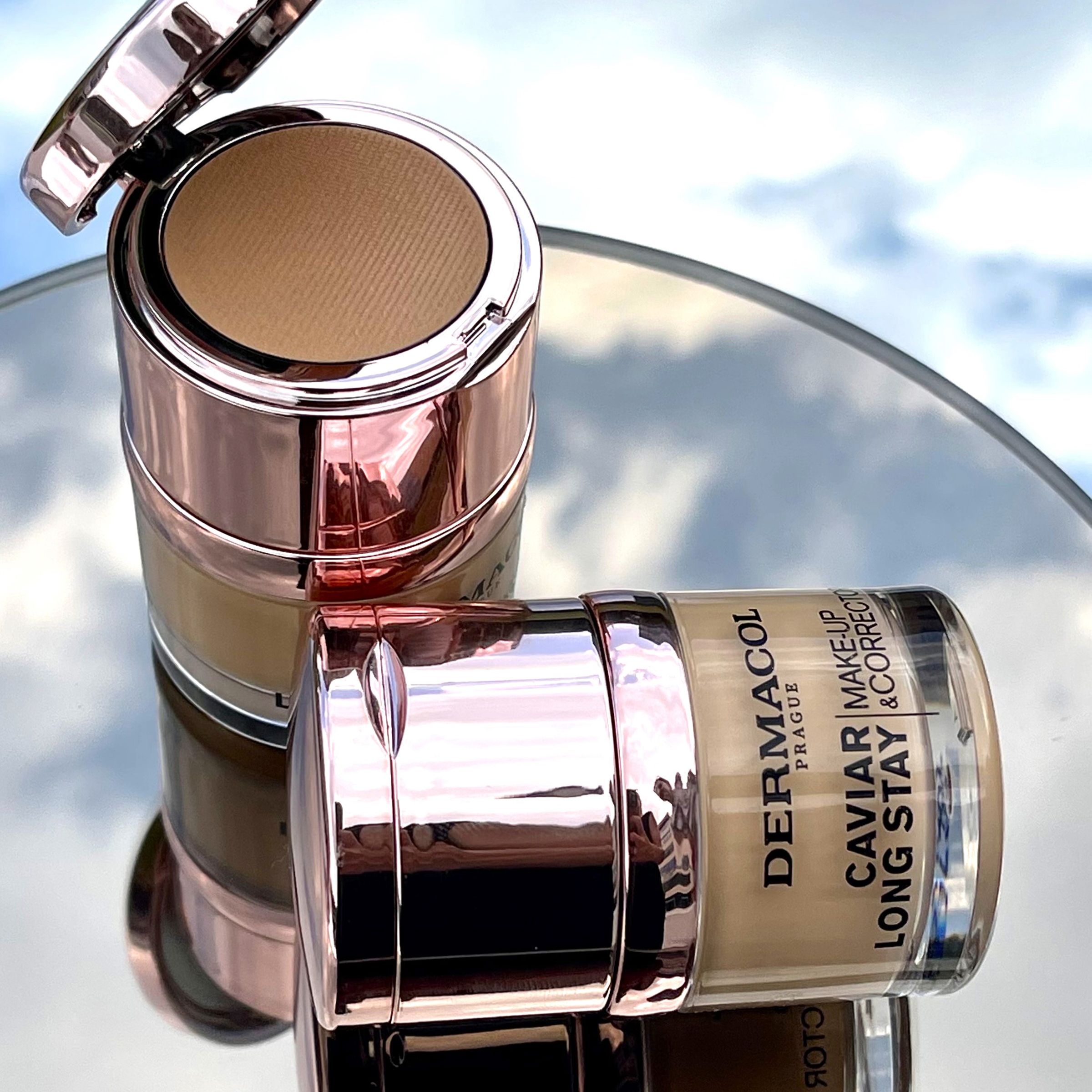 Dermacol Caviar long stay make up and corrector - tan 30 ml