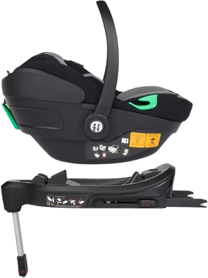 Petite&Mars Kočárek kombinovaný ICON 2v1 Dove Grey LITE RWS + Core Pro i-Size Black Grey + Báze