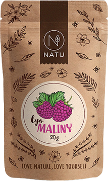 Natu Lyofilizované maliny 20 g