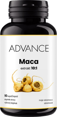 ADVANCE Maca - extrakt 10:1, 90 kapslí