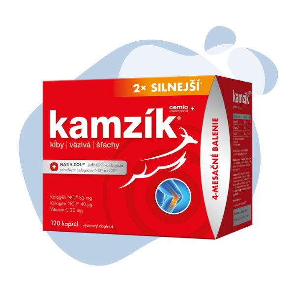 Cemio Kamzík darčekové balenie 120 kapsúl